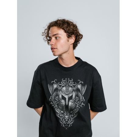 Tricou din bumbac Black Haze Viking